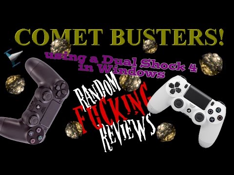 RFR - Use a DualShock 4 on Windows to play Comet Busters!