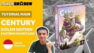 Tutorial Main Board Game - Century Golem Edition - Eastern Mountains
