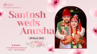 Santosh weds Anusha | Cinematic Wedding Highlight Video | Royal Photography