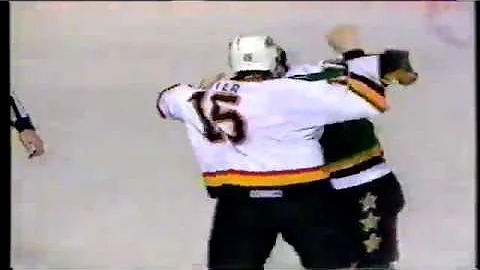 Rich Sutter vs Dave Gagner