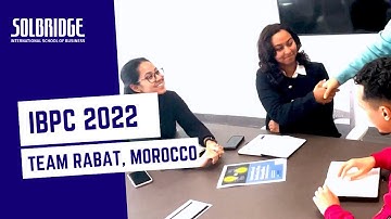SolBridge IBPC 2022 | Team Introduction | Rabat Business School