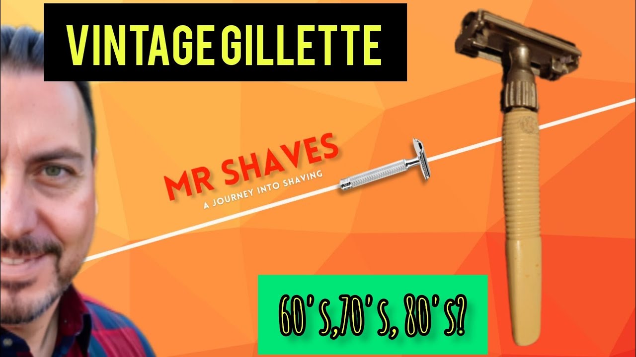 A lovely shave with my new [OLD] Gillette Razor!? Lime shave soap ...