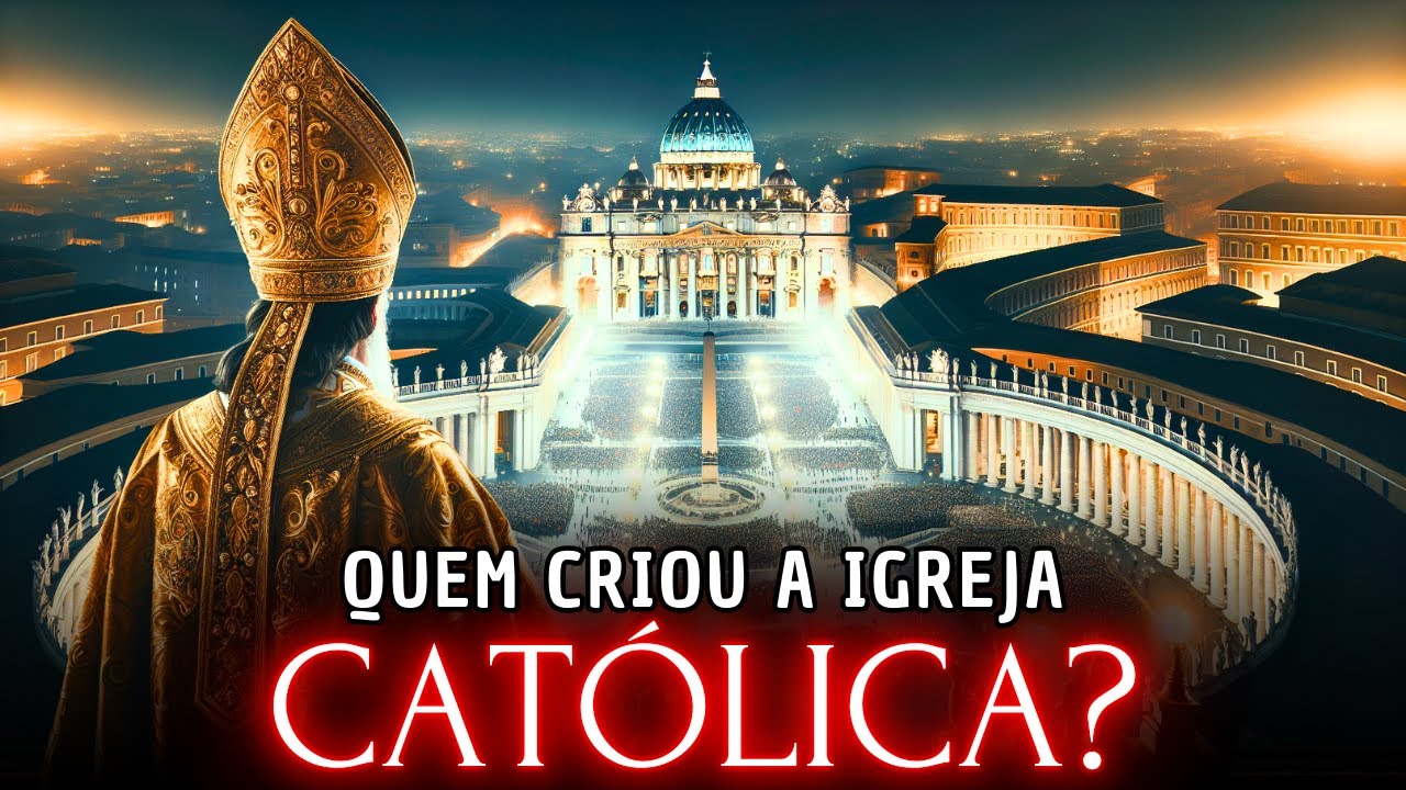 A HISTÓRIA SECRETA de QUEM CRIOU A IGREJA CATÓLICA e o que eles NÃO ...