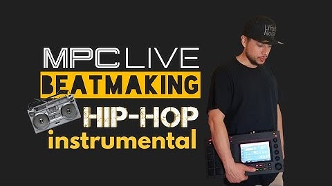 Akai MPC LIVE Beatmaking - Making a Hip-Hop Beat - Standalone
