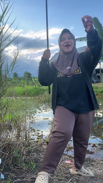Siapa sangka disini sarang ikan betok #mancing