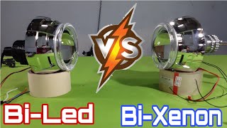 ไฟหน้ารถยนต์ Projector Bi-Led Vs Bi-Xenon