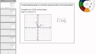 13 09 Transforming the graph of a function using more than one transformation