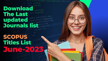 Download the Scopus List of Journals June, 2023 Updated #shorts #scopus #chatgpt #ai