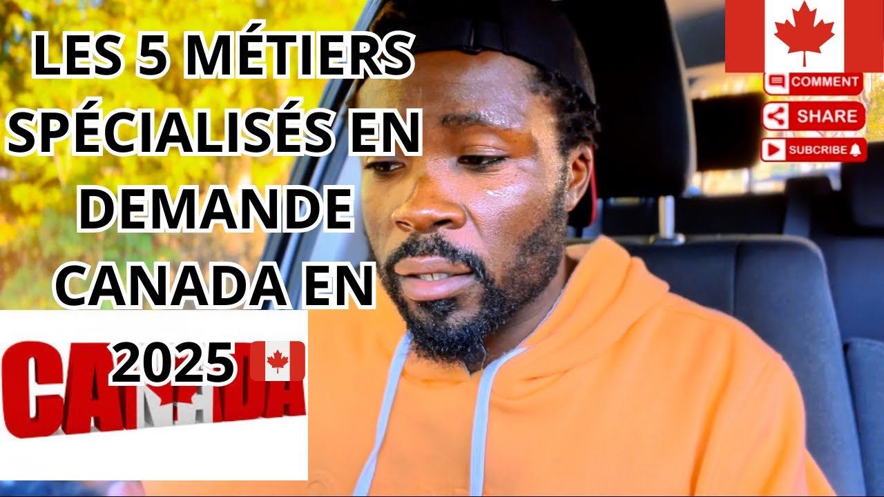 LES 5 MÉTIERS SPÉCIALISÉS EN DEMANDE AU CANADA EN 2025 🇨🇦 - YouTube