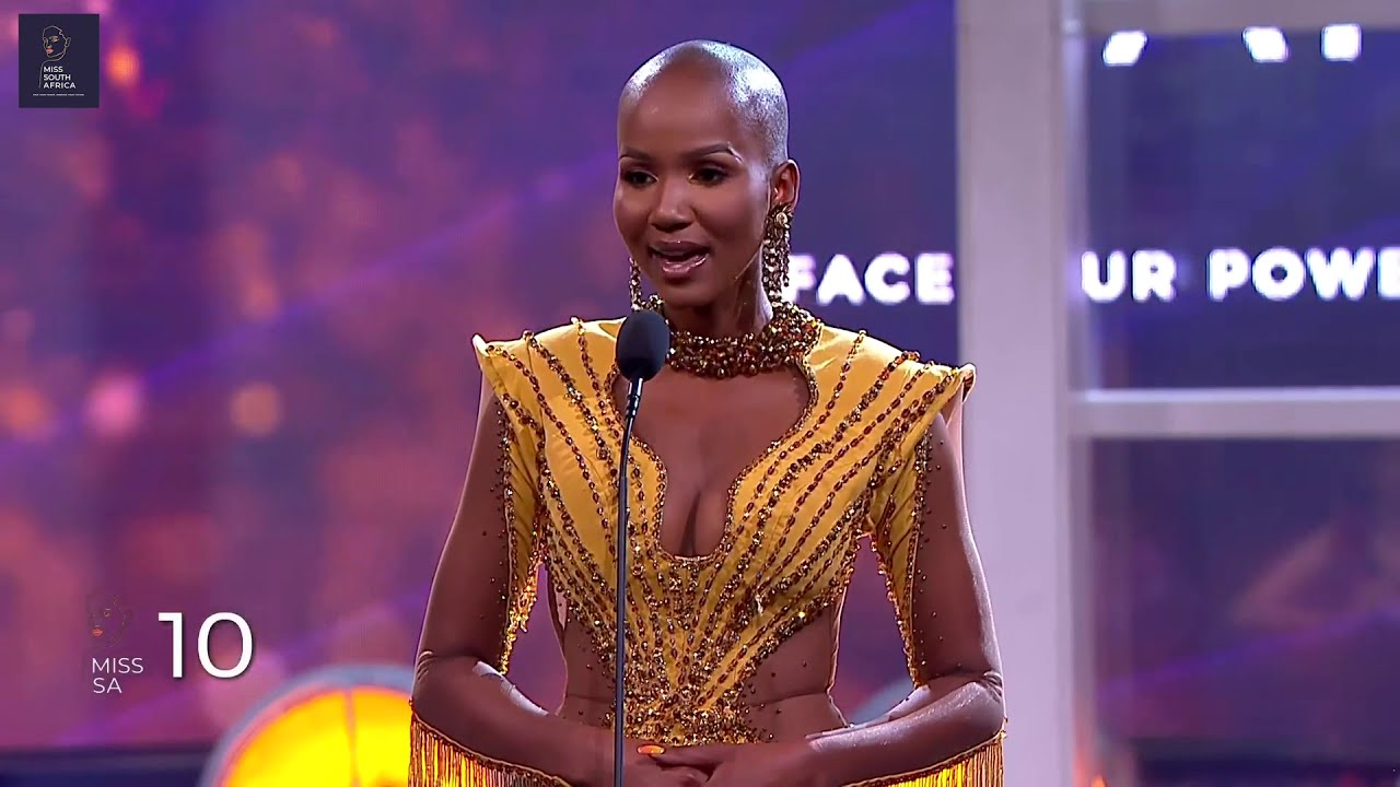 Shudufhadzo Musida Miss South Africa Winning Moment Youtube Shudufhadzo Musida Miss South Africa Winning Moment Youtube