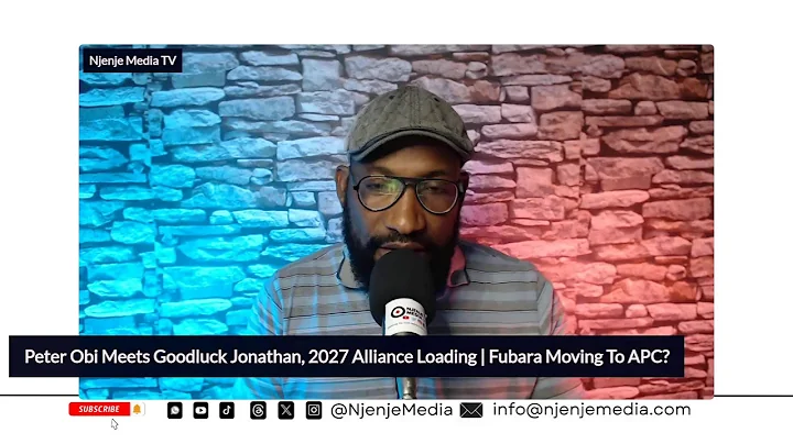 Peter Obi Meets Goodluck Jonathan, 2027 Alliance Loading | Fubara Moving To APC?