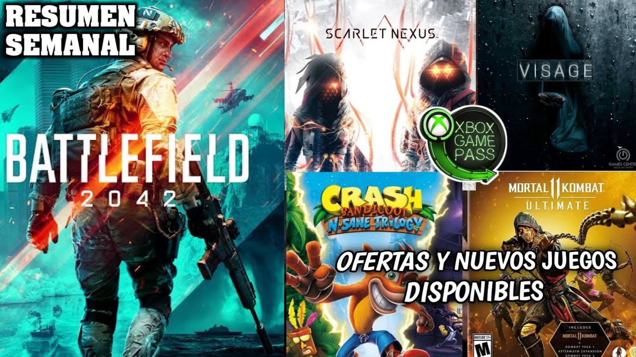 Noticias de la Semana en XBOX ​​- Juega Battlefield 2042 beta abierta, Novedades en Game Pass y Mas