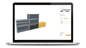 Furniture system 3D configurator