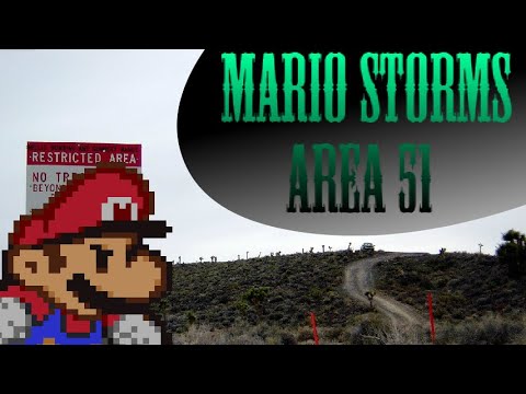 mario single-handedly storms area 51