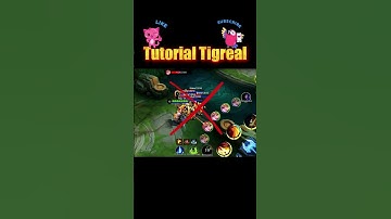 TIGREAL Tutorial ✅ | MOBILE LEGENDS BANG BANG #mlbb  #shrots #tigreal