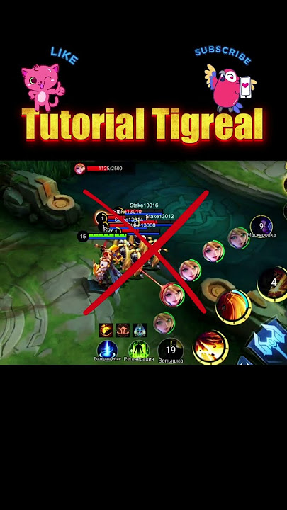 TIGREAL Tutorial ✅ | MOBILE LEGENDS BANG BANG #mlbb #shrots #tigreal