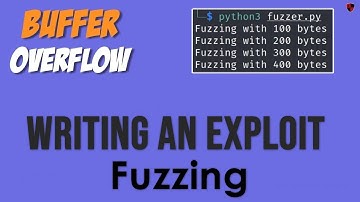 [HINDI] Introduction to Buffer Overflows | Writing an Exploit | Part #1 : Fuzzing