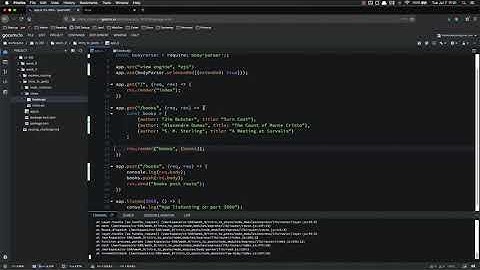 Full Stack Web Developer Course: 9_15 - Using body-parser to Access Form Data