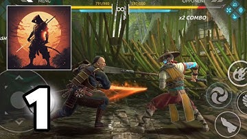 SHADOW FIGHT 4 Arena Gameplay PART 1 Walkthrough Tutorial [Android,iOS]