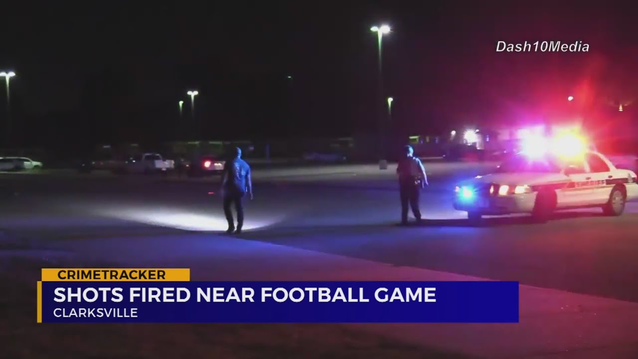 3 arrests after shots fired outside school football game - YouTube