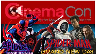 Cinema Con 2025 Sony Panel Recap - Spider-Man Brand New Day Official Title Revealed
Cinema Con 2025 Sony Panel Recap - Spider-Man Brand New Day Official Title Revealed - 1. BREAKING: Spider-Man 4 is officially titled SPIDER-MAN:
BRAND NEW DAY. SPIDER-MAN:
BRAND NEW DAY director Destin Daniel Cretton says we are in full preparation right now
ahead of filming!
2. SPIDER-MAN 4 director Destin Daniel Cretton says the movie will be a ride that we havent really seen before.
3. New details on BEYOND THE SPIDER-VERSE:
• Described as a massive finale.
• Features an entirely new animation.
• Picks up immediately after the second film.
• Bigger & bolder than the previous
2 films.
• Entire team working on new animation techniques.
4. BREAKING: Nathan Fillion will return as Guy Gardner in the
LANTERNS series!
5. New images from 28
YEARS LATER
6. The first footage from I Know What You Did Last Summer is shown during Sonys presentation at CinemaCon: #cinemacon #spiderman4 #spidermanbrandnewday #tomholland #28yearslater #iknowwhatyoudidlastsummer #beyondthespiderverse #dcu Cinema Con 2025 Sony Panel Recap - Spider-Man Brand New Day Official Title Revealed