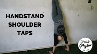 Handstand Shoulder Taps