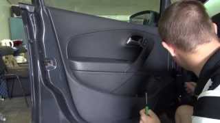 Разборка двери на Volkswagen Polo V 2013 Door Removal(, 2013-07-29T19:08:29.000Z)