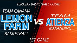 Team CANAMA (Dayo line up) versus Team ATIENZA (Brothers)