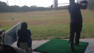 Golf Driving Practice by Francis Sayre (2/3)