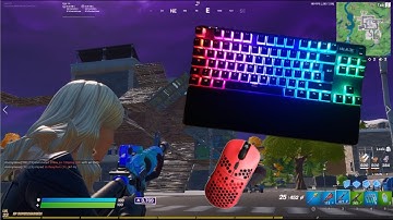 Steelseries Apex Pro ASMR Chill🤩Satisfying Keyboard Fortnite Omnipoint Switch 240 FPS Smooth 4K