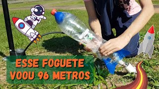 PET bottle rocket building - tutorial and launch