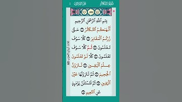القرآن الكريم سورة التكاثر سعد الغامدي #القرآن_الكريم #راحة_نفسية #أطمئن