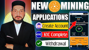 New Mining App; How to Create Account and KYC Fix ? ✅ Withdraw Tokens Easily (New Update)