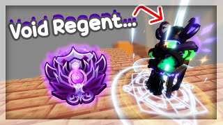 I Decided To Try VOID REGENT In RANKED... (Roblox Bedwars)