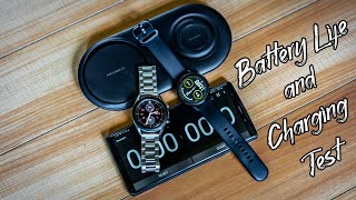 Samsung Galaxy Watch 3 | Battery Life &amp; Charging Test Compared To Samsung Watch Active 2