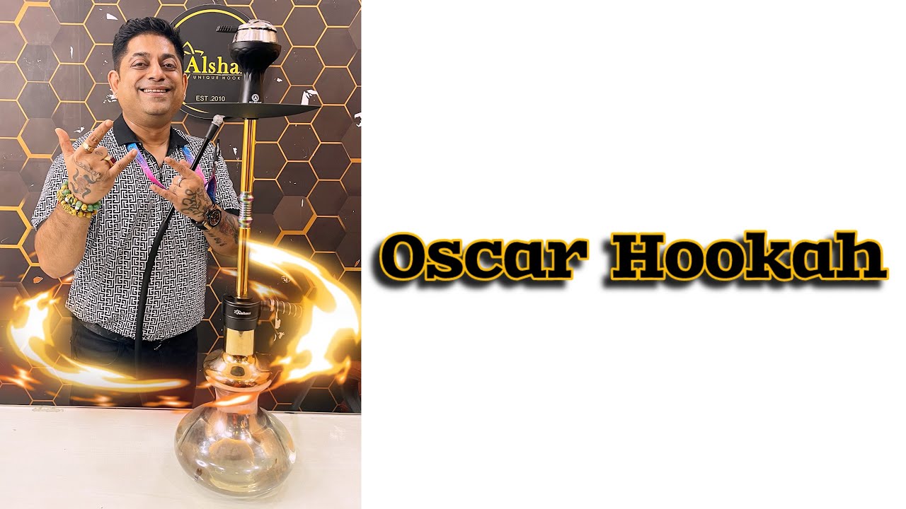 Oscar Hookah 🔥🔥 | Unique Glass Base | Alshan World 