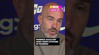Maresca Calls Out Marc Guiu’s Attitude 😤 “He Wasn’t Training Well… In All Ways!” | Chelsea News 🔵