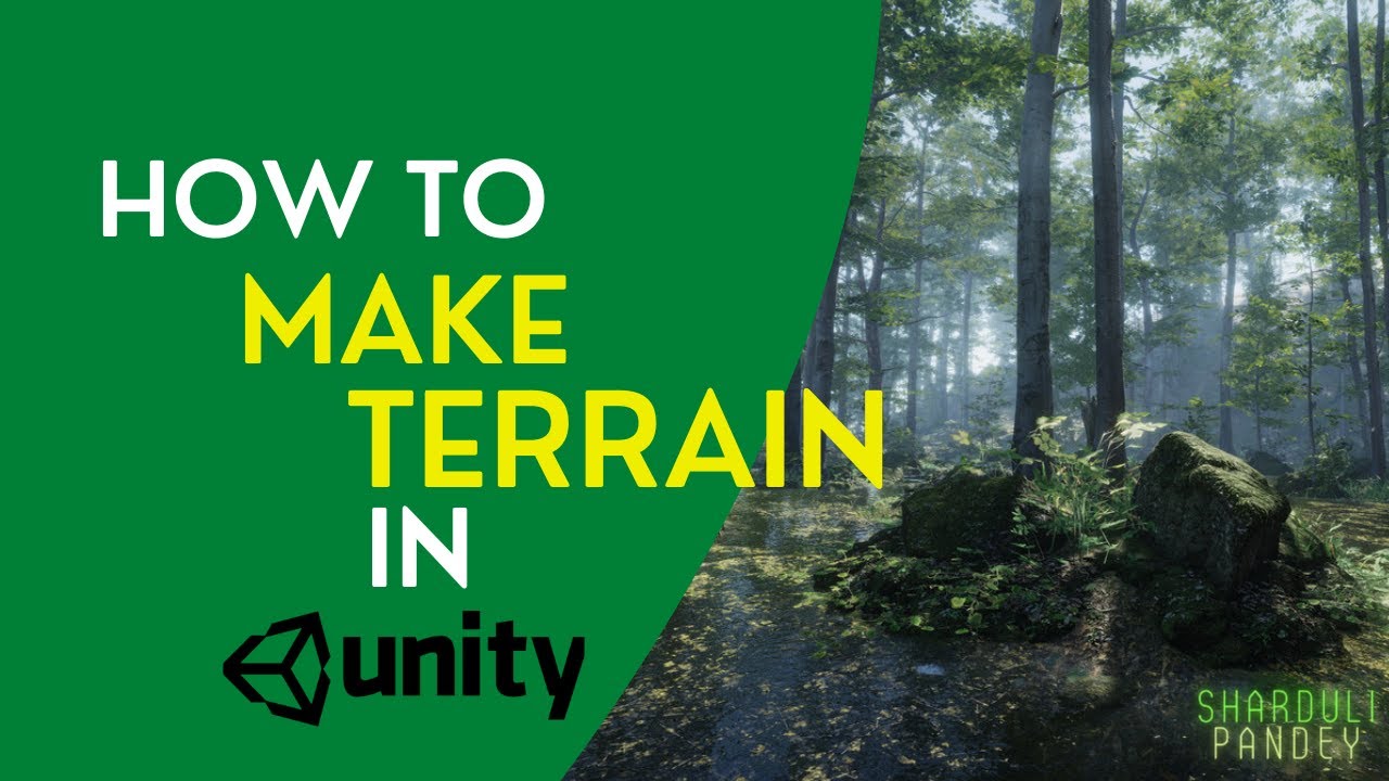 How To Make Terrain in Unity? - YouTube