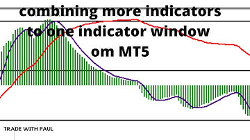 Combining Indicators to one Indicator window on MT5 (pc /computer version)