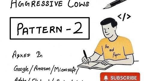 Pattern 2: Binary Search on Answer 🔍 | Aggressive Cows Explained + FAANG Interview Code