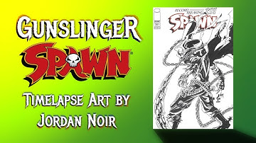Gunslinger Spawn Timelapse Art
