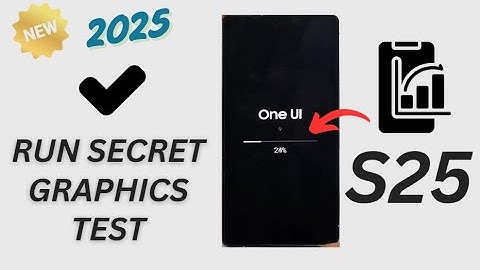 🔧 How to Run a Graphics Test from Android Recovery Menu on Samsung Galaxy S25/S25+/Ultra 🚀