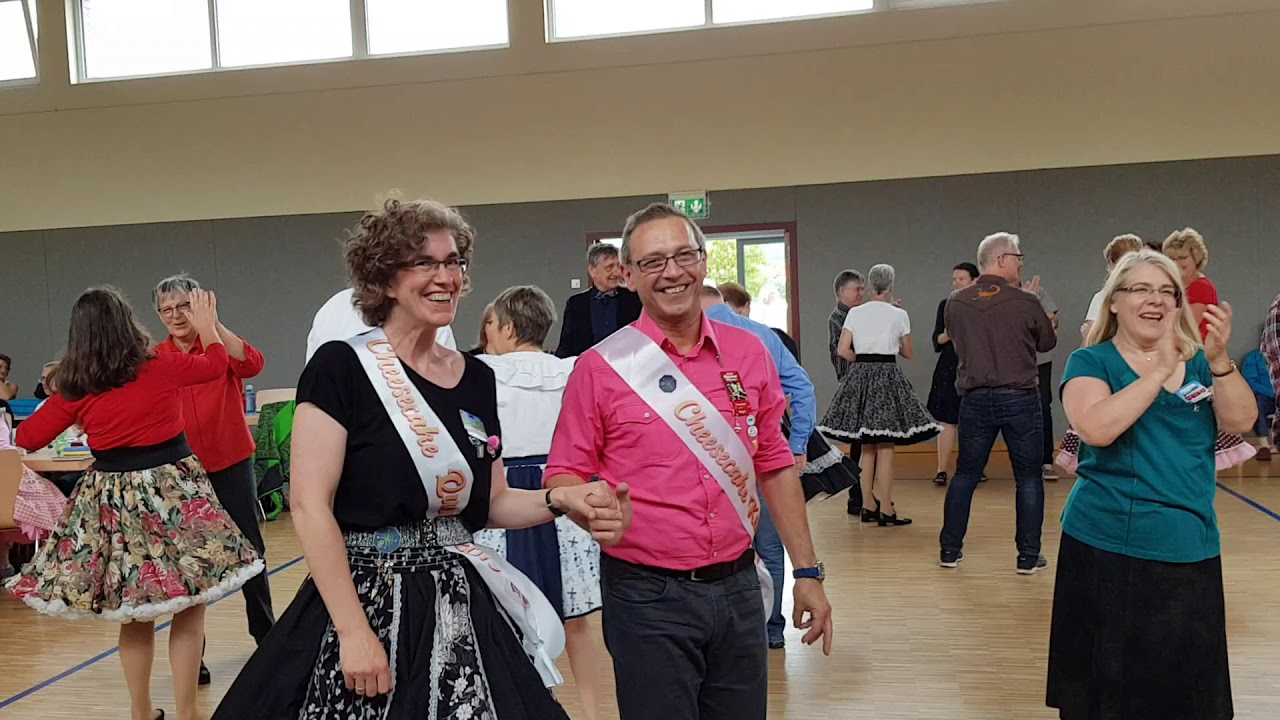 Das Königspaar tanzt beim Cheesecake Festival 2019