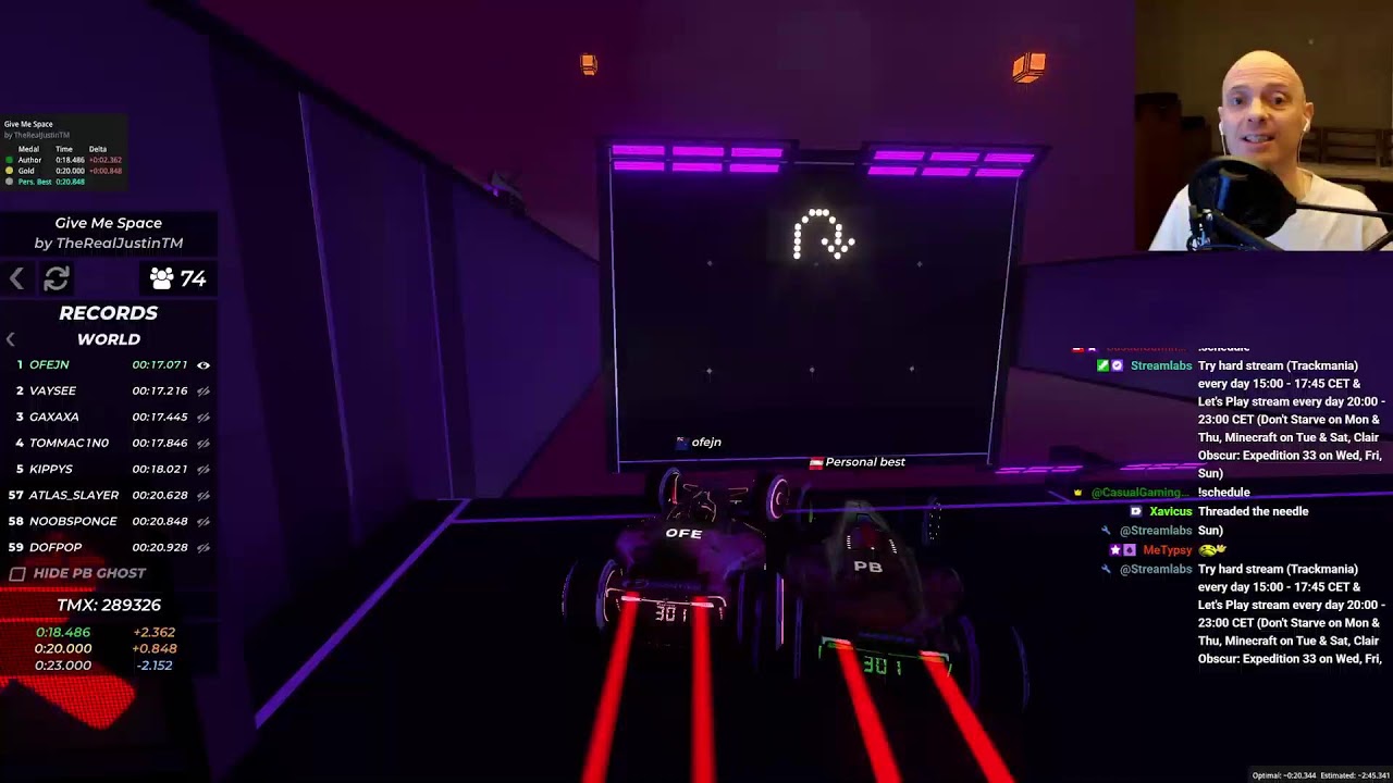 Trackmania Winter 2026 Author Medal Discovery on tracks 12 - 17, Community Map