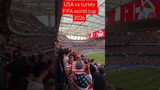 FIFA World Cup 2026: USA and Turkey Lock Horns in Epic Encounter# news#