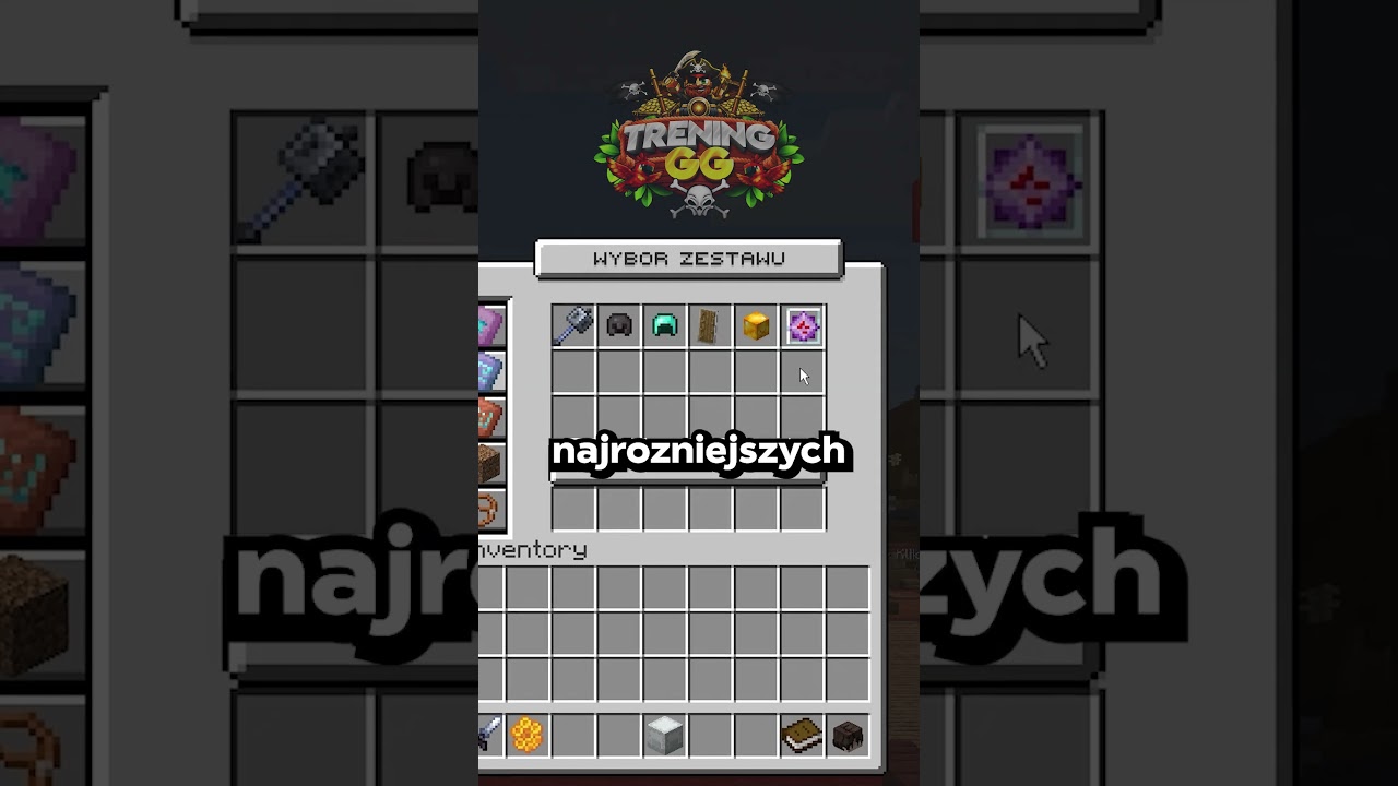 Szukasz idealnego serwera do poćwiczenia PvP? Wbijaj na trening.gg #minecraft #trening #server