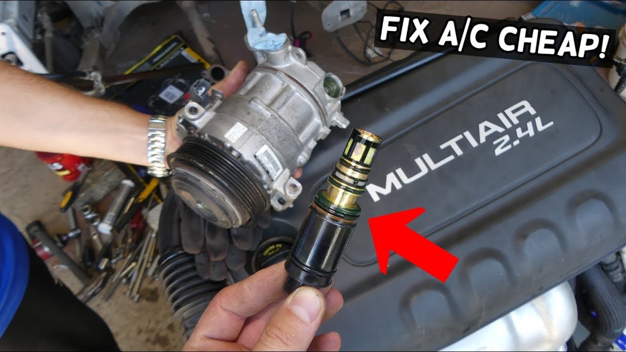 HOW TO FIX AC COMPRESSOR JEEP CHEROKEE COMPASS RENEGADE. AC COMPRESSOR NOT  WORKING - YouTube