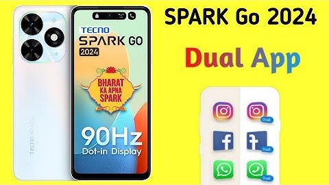 Tecno SPARK Go 2024 Dual App | Tecno SPARK Go 2024 App Settings