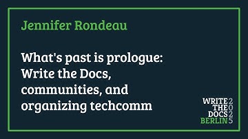 Jennifer Rondeau - What