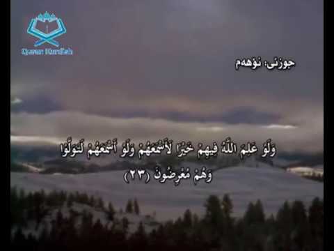 سورة الأنفال ته فسیری كوردی Surah Al Anfal Kurdish 